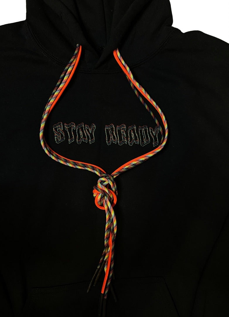 Stay Ready Black Hoodie