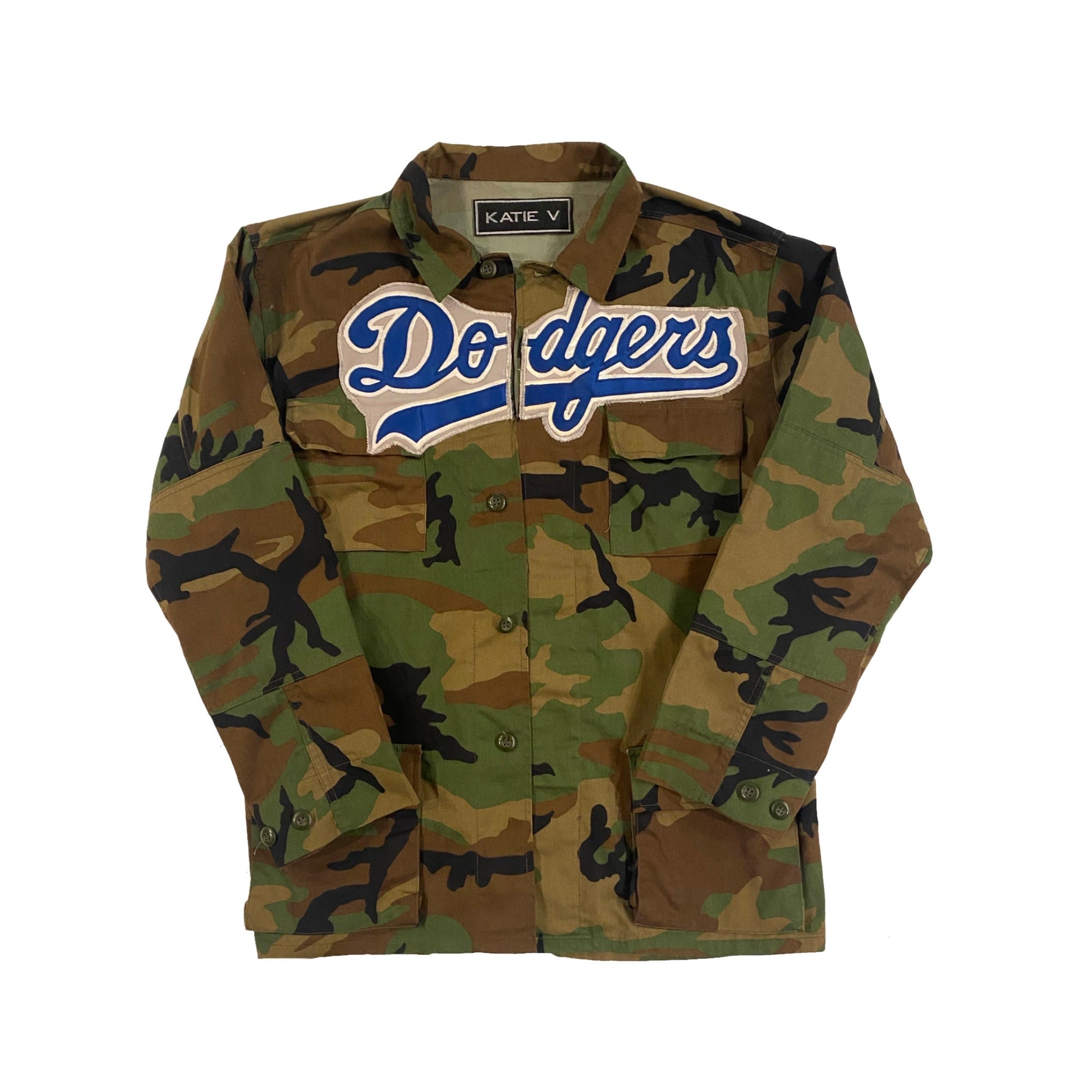 La Dodgers Woodland Camo Jacket