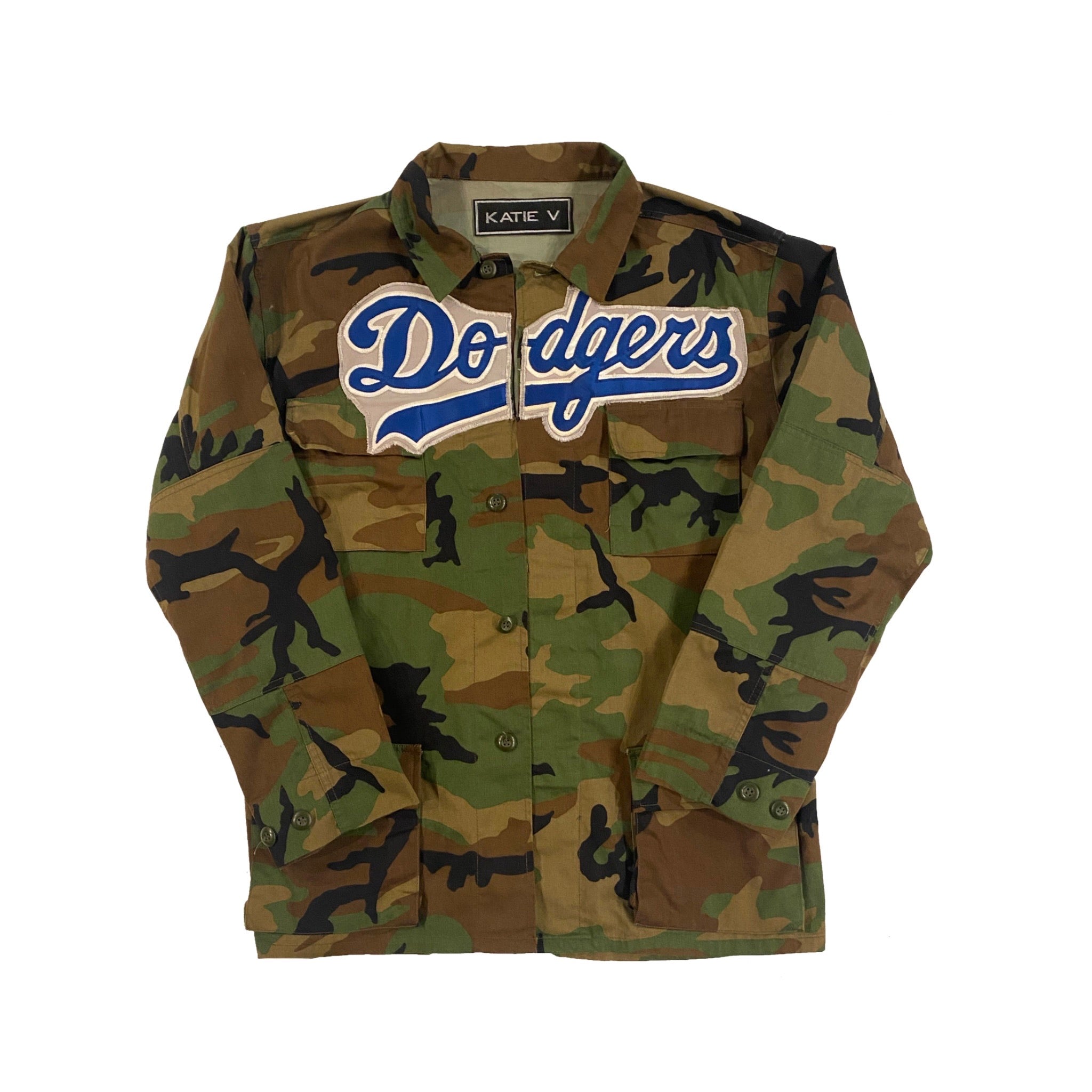 La Dodgers Woodland Camo Jacket