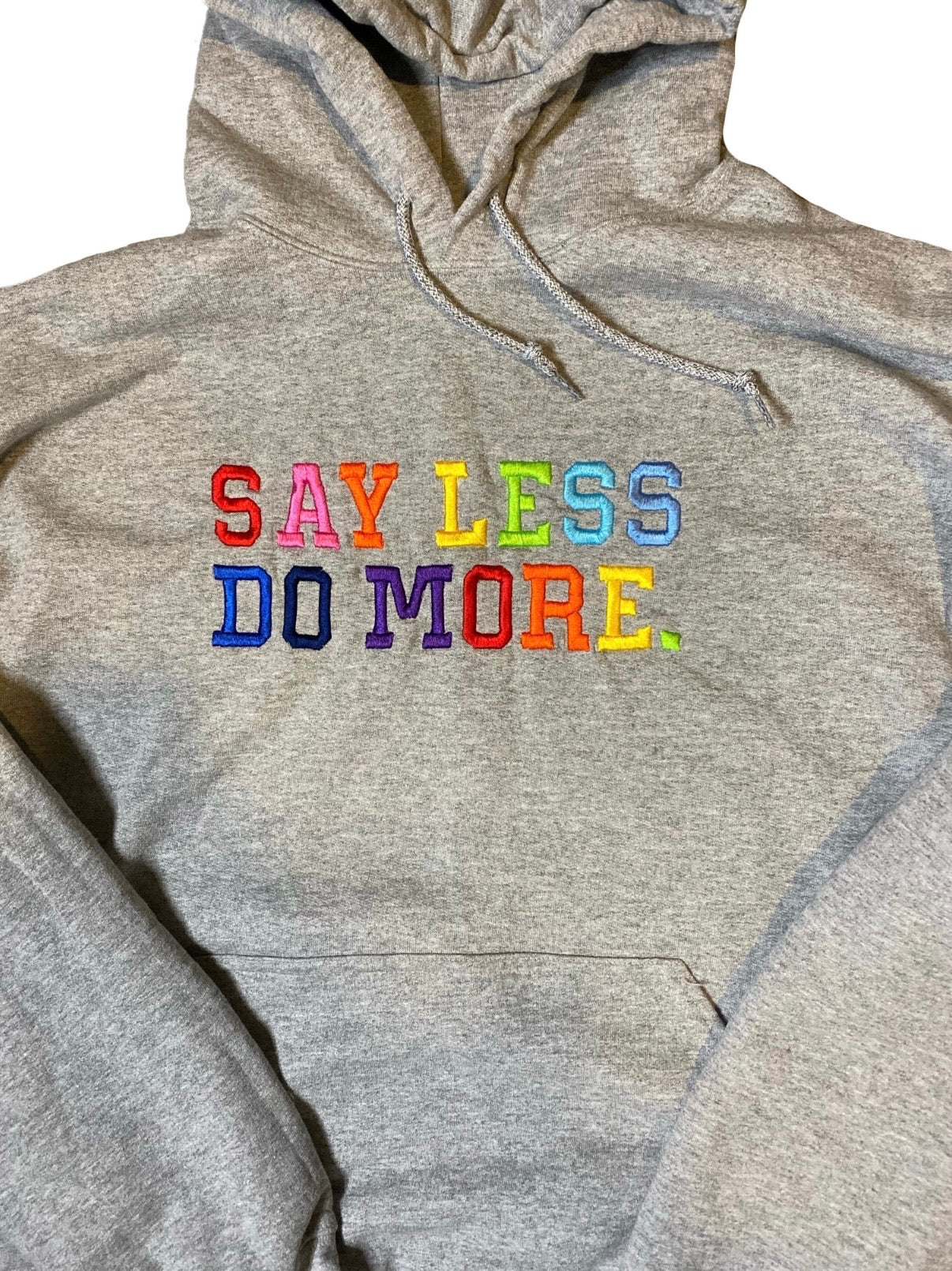 Say Less Sport Grey Hoodie