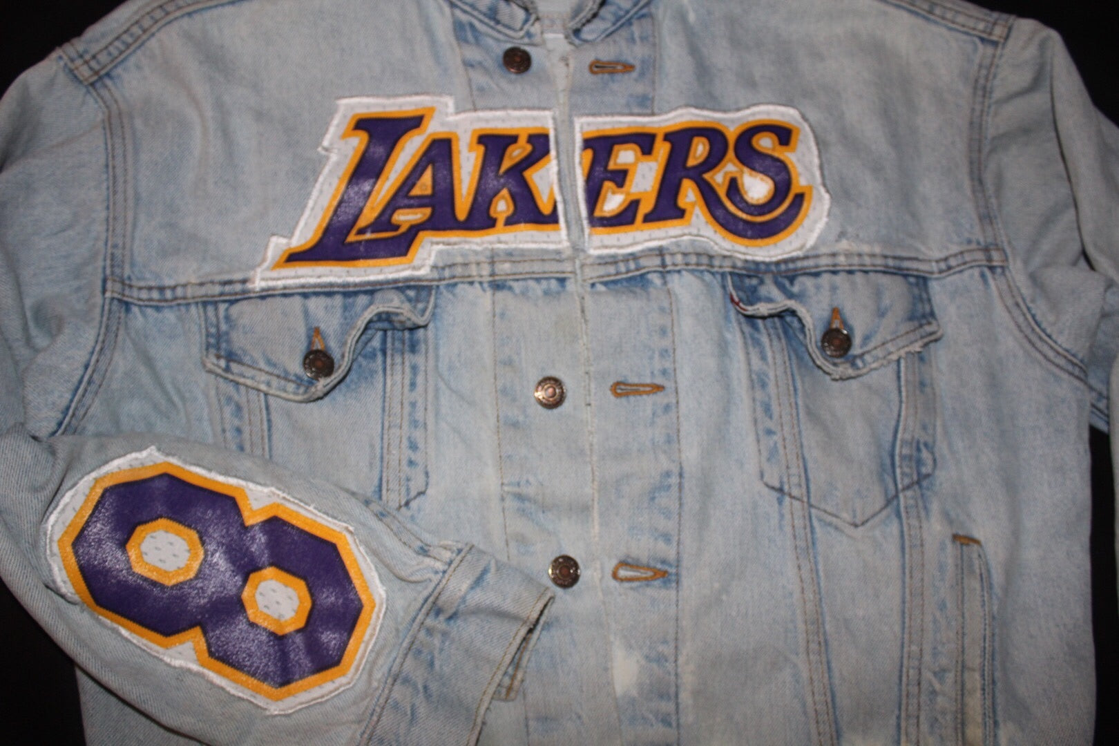 Lakers Kobe Bryant Denim Jacket