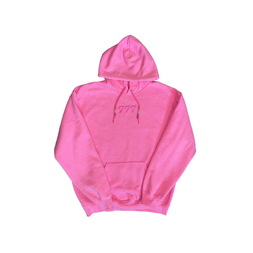 777 Angel Energy Pink Hoodie